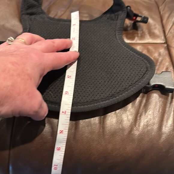 Support pets official emotion ESA vest XS, new without tags reflective red black - Picture 8 of 8